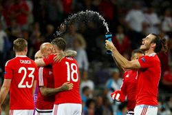 HASIL AKHIR RUSIA VS WALES : Hajar Rusia 3-0, Wales Juara Grup B