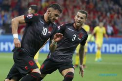HASIL AKHIR RUMANIA VS ALBANIA : Berakhir 0-1, Albania Cetak Sejarah Baru