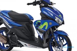 SEPEDA MOTOR YAMAHA: Skutik Aerox Pakai Seragam Motogp, Harga Naik Rp400.000