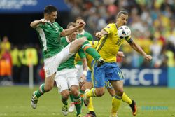 HASIL AKHIR IRLANDIA VS SWEDIA : Gol Konyol Pupus Kemenangan Irlandia