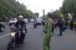 BOM SOLO : Kondisi Terkini, Jalan Depan Mapolresta Sudah Dibuka