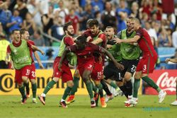 HASIL AKHIR PORTUGAL vs PRANCIS : Skor Akhir 1-0, Portugal Juara Piala Eropa 2016