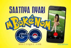 DEMAM POKEMON GO : Plesetan Game Pokemon Go Jadi Tren Meme di Indonesia