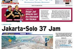 SOLOPOS HARI INI : Lewat Brebes, Jakarta-Solo 37 Jam