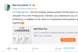 SMARTPHONE TERBARU : Begini Spesifikasi Xiaomi Redmi Pro