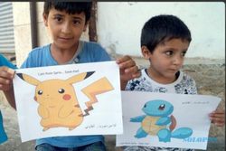 DEMAM POKEMON GO : Pokemon Jadi Simbol Keprihatinan Bocah Suriah