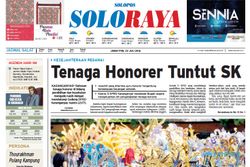 SOLOPOS HARI INI : Soloraya Hari Ini: Tenaga Honorer Tuntut SK