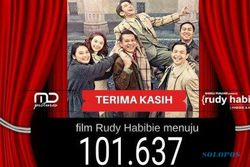 FILM TERBARU : Rudy Habibie Raih 100.000 Penonton di Hari Pertama Tayang