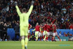 HASIL AKHIR PEREMPATFINAL : Taklukan Belgia 3-1, Wales Tantang Portugal di Semifinal
