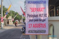 MEME 17 AGUSTUS : “NU&Muhammadiyah Sepakat HUT RI 17 Agustus”