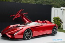 MOBIL KONSEP: Kode57: Supercar Garapan Eks-Desainer Ferrari