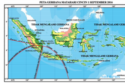 FENOMENA ALAM : 1 September 2016 Gerhana Matahari Cincin Lewati Indonesia