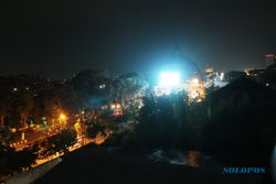 FENOMENA ALAM : Tak Lihat Bima Sakti, Kota Solo Tetap Terang Benderang