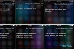 DEMAM POKEMON GO : Komentar Lucu Siri tentang Pokemon Go