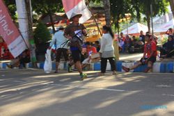 HUT RI : Tercepat, Anggota Kodam V Brawijaya Jadi Juara di Lari Merdeka Pacitan