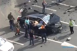 TERPOPULER YOUTUBE : Video Detik-Detik Mobil Presiden Rusia Tabrakan, 1 Orang Tewas
