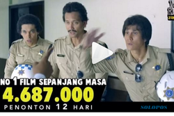 Warkop DKI Reborn Film Indonesia Terlaris Sepanjang Massa