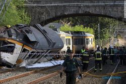 KECELAKAAN SPANYOL : Lagi, Kereta di Spanyol Tertabrak, 3 Tewas