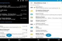 Horeee, Blackberry Hub+ Hadir di Android Lollipop