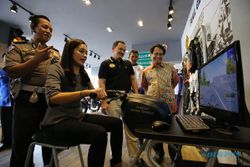 BERITA FOTO : Microsite Indonesia Ayo Aman Berlalu Lintas Diluncurkan