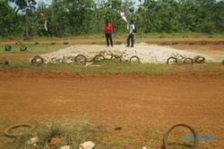 INFRASTRUKTUR WONOGIRI : Desa Wonoharjo bakal Punya Sirkuit Grasstrack