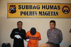 NARKOBA MAGETAN : Kurir Narkoba Ditangkap Polisi di Kafe Magetan