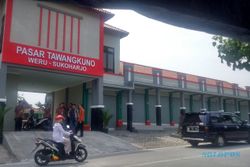 INFRASTRUKTUR SUKOHARJO : Pedagang Pasar Tawangkuno Desak Pemkab Percepat Penataan