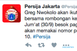 ISC A 2016 : Cerai Dari Persipura, Greg Langsung Dibawa Persija ke Solo