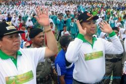 Foto Senam Islam Nusantara (SIN) Diluncurkan