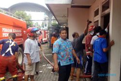 KEBAKARAN PACITAN : Elpiji Bocor, Dapur Hotel Remaja Pacitan Terbakar