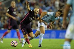 LIGA SPANYOL : Andres Iniesta Akui Ketangguhan Celta Vigo