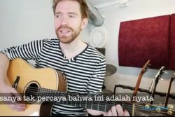 Kepincut Makanan Indonesia, Bule Norwegia Bikin Lagu Nasi Padang