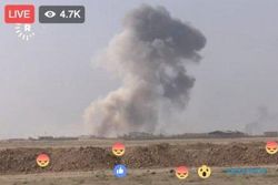 Tragis, Perang ISIS dan Irak Ditayangkan Live di Facebook