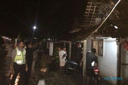 ANGIN KENCANG WONOGIRI : Diterjang Puting Beliung, 25 Rumah di Baturetno Rusak