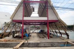 Foto Kampung Nelayan Ada Gedung Stereofoam