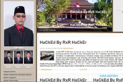 Begini Wujud Website Lama DPRD Solo Diretas Hacker