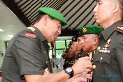 MUTASI TNI : 9 Pejabat Kodam IV Diponegoro Digeser