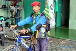 Pemuda Ngrampal Kelilingi Sragen Sejauh 941,55 Km dalam 2 Hari