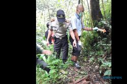PENEMUAN MAYAT MAGETAN : Jasad Gelandangan Ditemukan Tinggal Kerangka