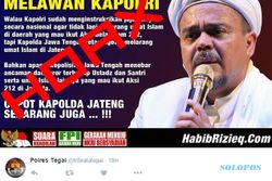DEMO 2 DESEMBER : Polda Jateng Bantah Tudingan Habib Rizieq