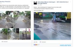Hujan Deras, "Jeglongan" Jalan Rusak Soloraya Parah Banget