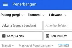 Mudahkan Berwisata, Google Penerbangan Meluncur di Indonesia