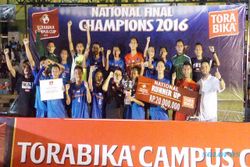 TORABIKA CAMPUS CUP :  Unsa ASMI Harus Puas Jadi Runner Up Nasional