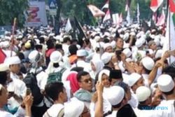 DEMO 4 NOVEMBER : Aksi di Semarang Berlangsung Damai, Belum Sampai Sejam Bubar...