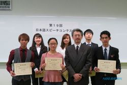 KAMPUS DI SEMARANG : Bangun Pagi Bikin Mahasiswa Udinus Juara Pidato di Jepang