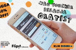Festival Belanja Online Flipit Bikin Kantong Tak Kempes