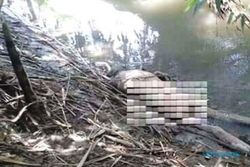 PENEMUAN MAYAT : Jasad Pria Telanjang Tertelungkup di Tepi Sungai Kendal