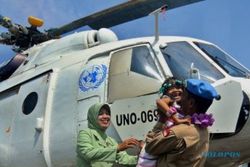 FOTO PASUKAN PERDAMAIAN PBB : Minusma pulang ke Bandara A. Yani