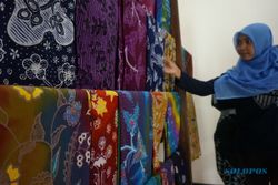 BATIK KULONPROGO : Ekonomi Lesu, Omzet Penjualan Batik Menurun