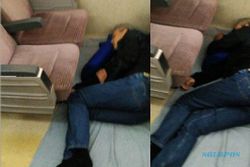 TRENDING SOSMED : Gubernur Ganjar Tidur di Lantai Kereta, KAI: Seharusnya Dilarang!